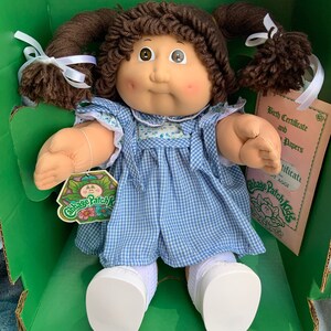Cabbage Patch Kid | 1985 | Blue Xavier Roberts Signature | Franny