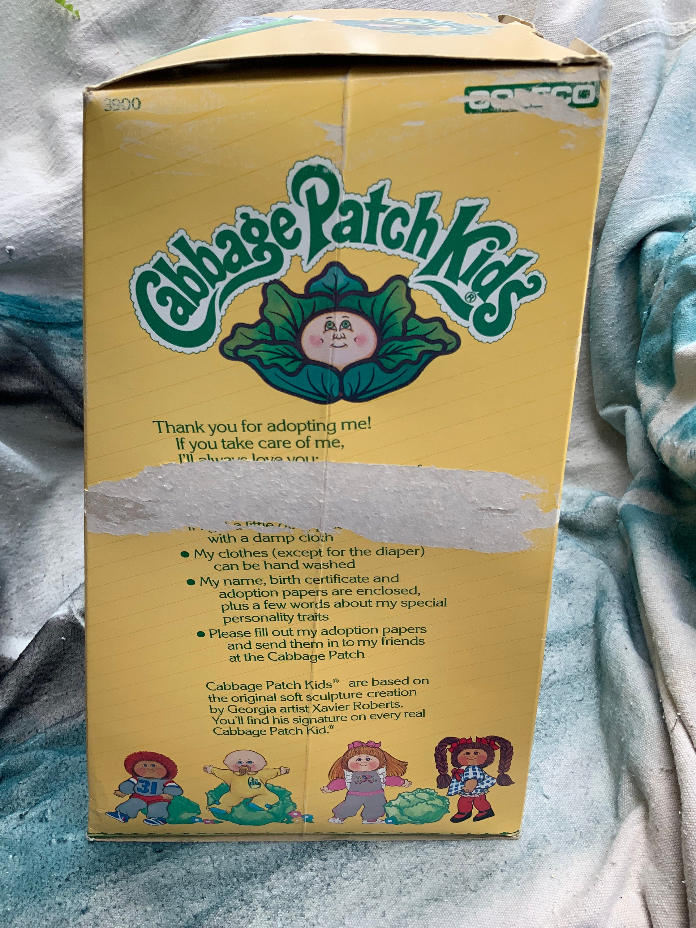 Cabbage Patch Kid | 1985 | Blue Xavier Roberts Signature Cabbage Patch Kid | 1985 | Blue Xavier Roberts Signature