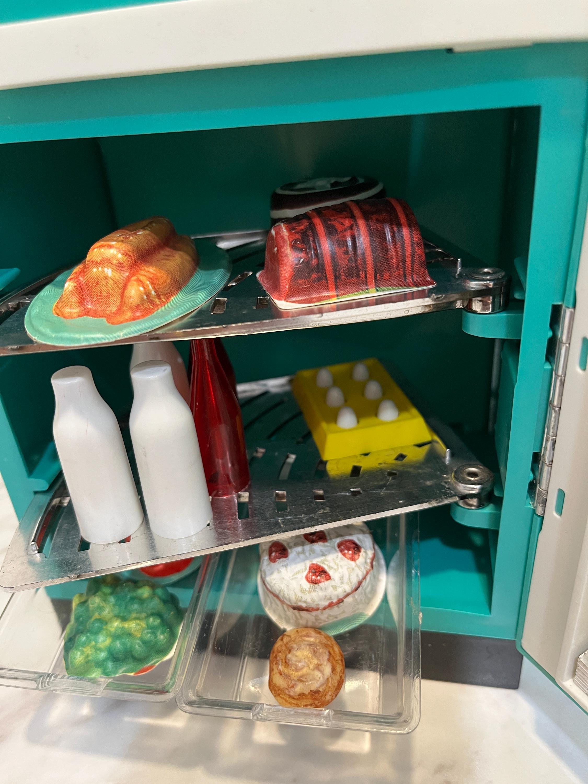 Barbie Dream Kitchen Deluxe Reading Corp Full Set Table, Chairs