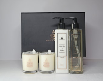 Simple Scents-cadeauset: minikaarsen, veganistische handwas en lotion