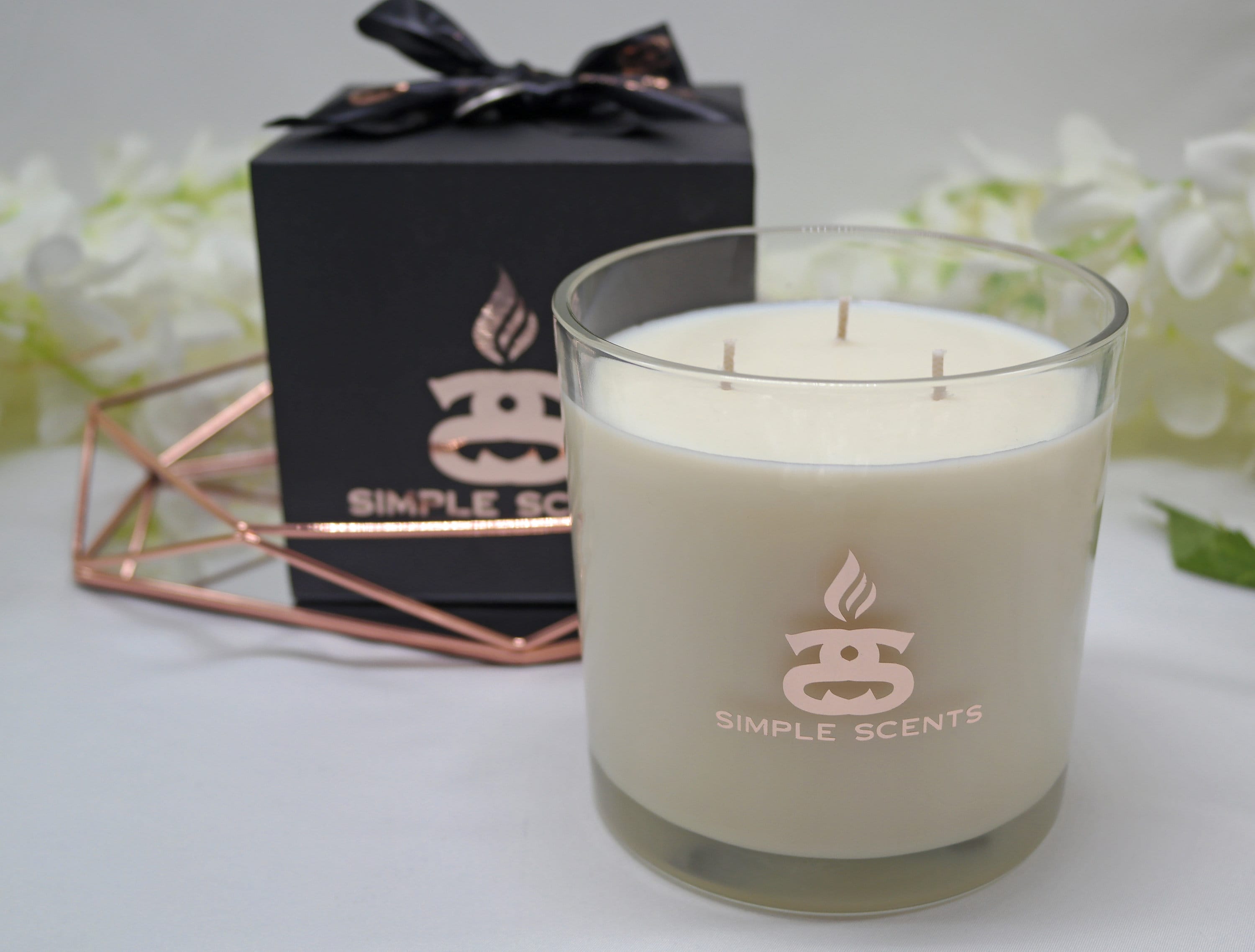 Cocoa Butter Scented Extra Large 3 Wick Soy Candle 640g Etsy