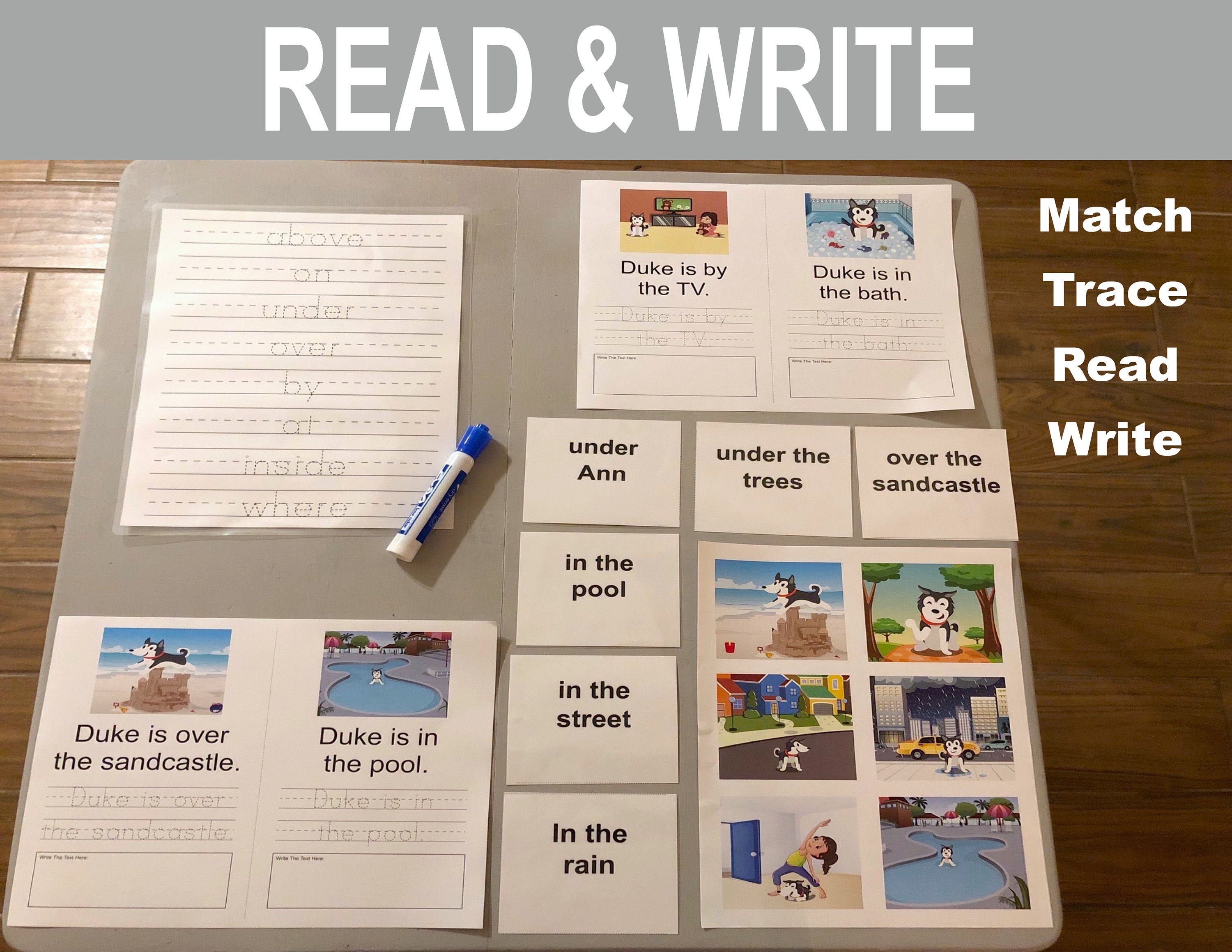 writing worksheets reading worksheets write worksheets etsy