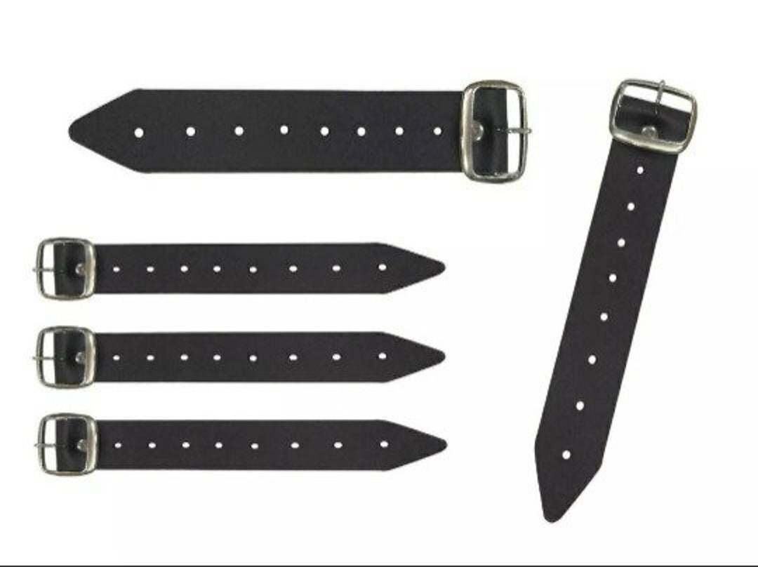 Genuine Leather Kilt Straps & Buckle 7 Extender Etsy
