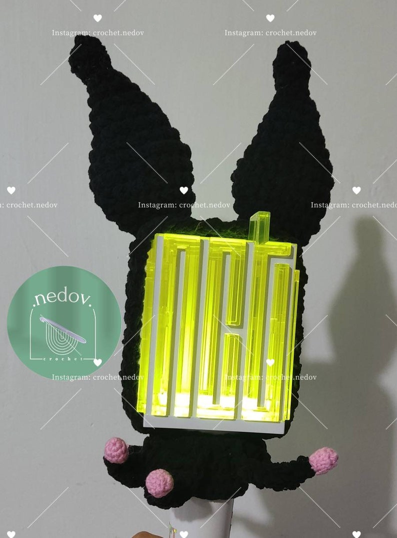 NCT kpop lightstick neobong cover headband imagen 3