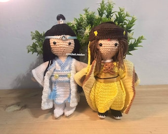 The Untamed | Lan Xichen | Jin Guangyao / Meng Yao | MDZS amigurumi XIYAO