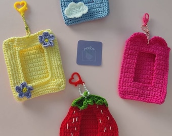 photocard holder CROCHET