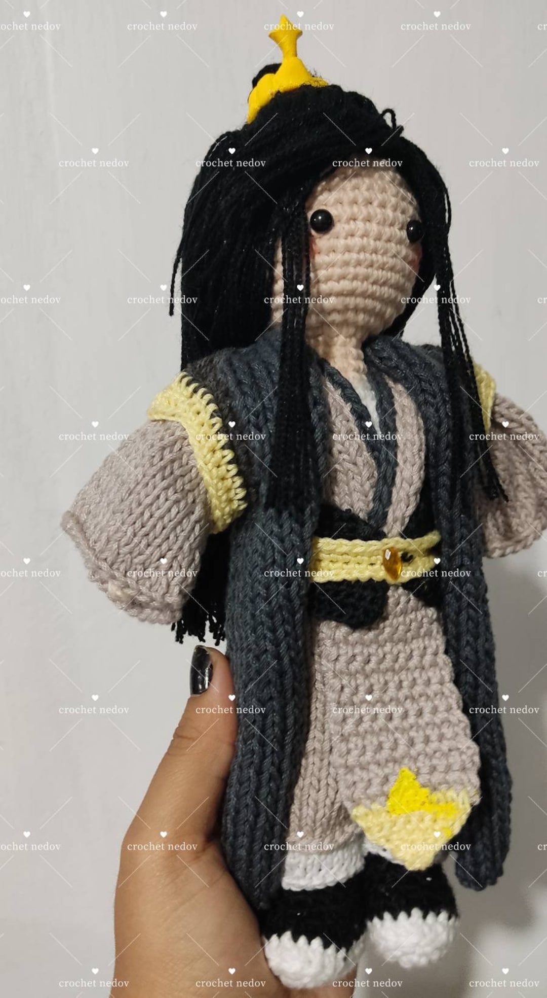 MDZS the Untamed Nie Huaisang Amigurumi Doll - Etsy