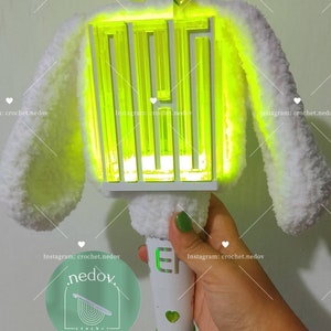 NCT kpop lightstick neobong cover headband imagen 4