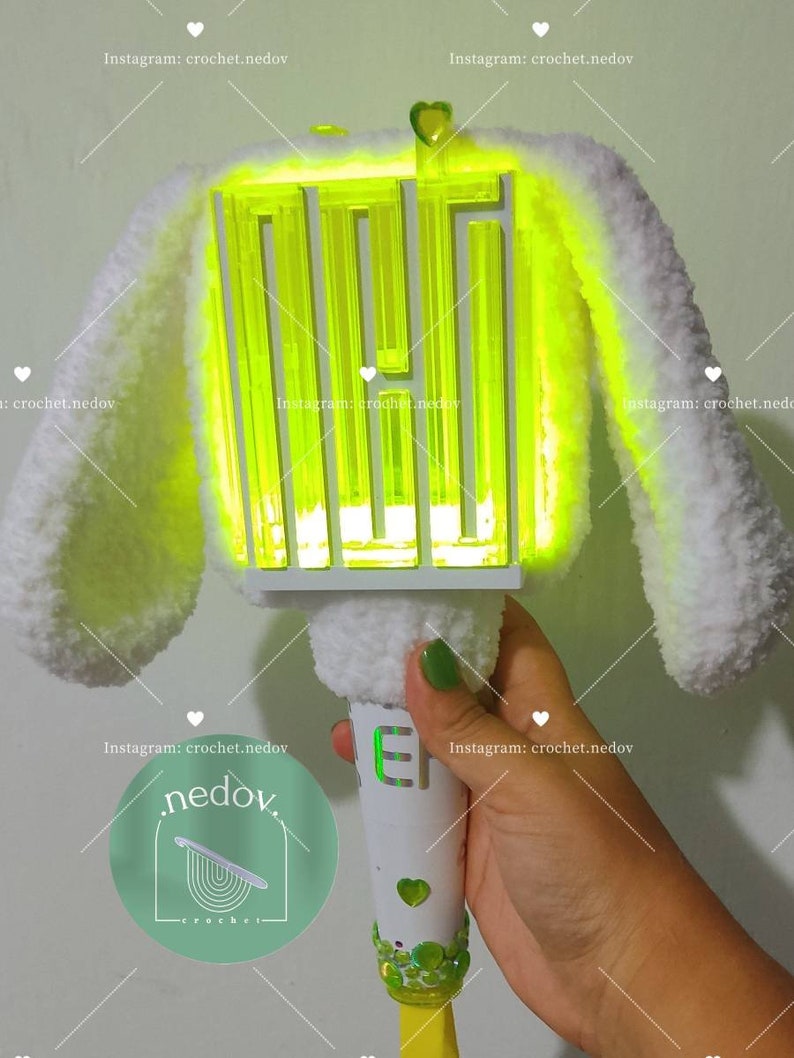 NCT kpop lightstick neobong cover headband imagen 4