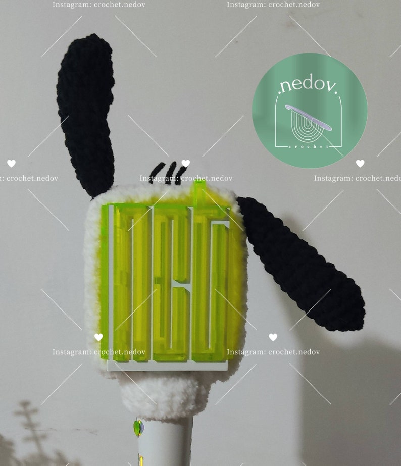 NCT kpop lightstick neobong cover headband imagen 2