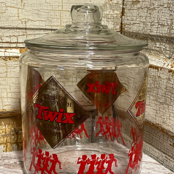 1987 Twix Cookie Bar Jar