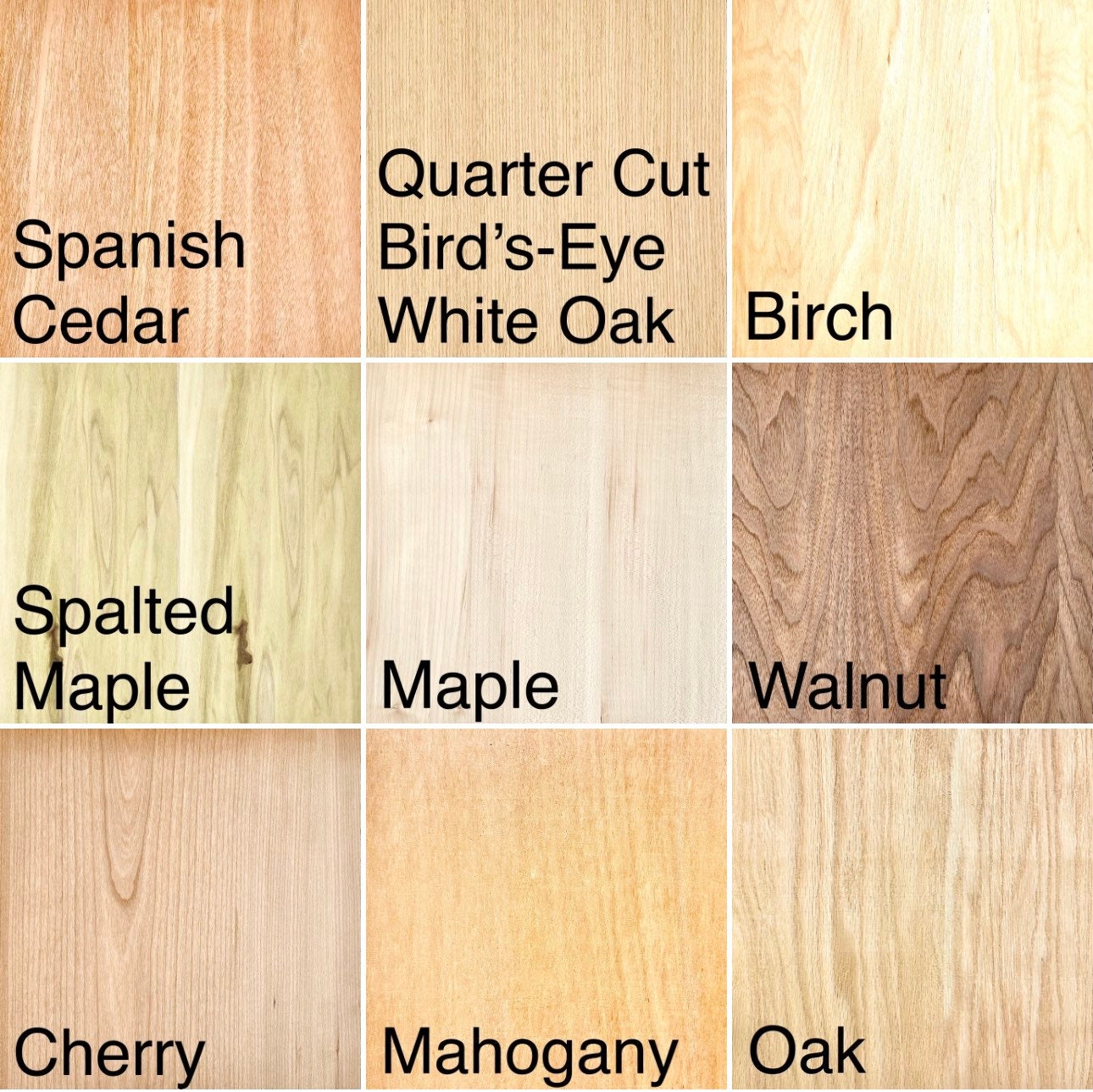 Cricut Maker Wood Veneer Sheets 12x12 5 FREE Sample Sheets INCLUDED in EVERY Order Etsy