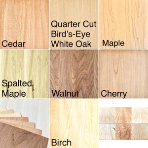 Cricut Maker - Wood Veneer Sheets - 12”x12”