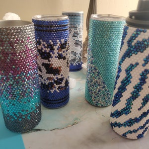Sparkle Sip Tumblers - Customizable Bling Drinkware