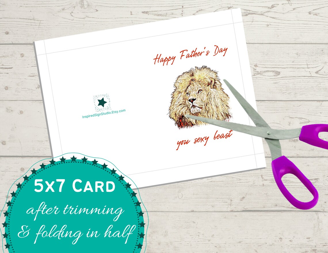 printable fathers day card from wife funny digital for etsy