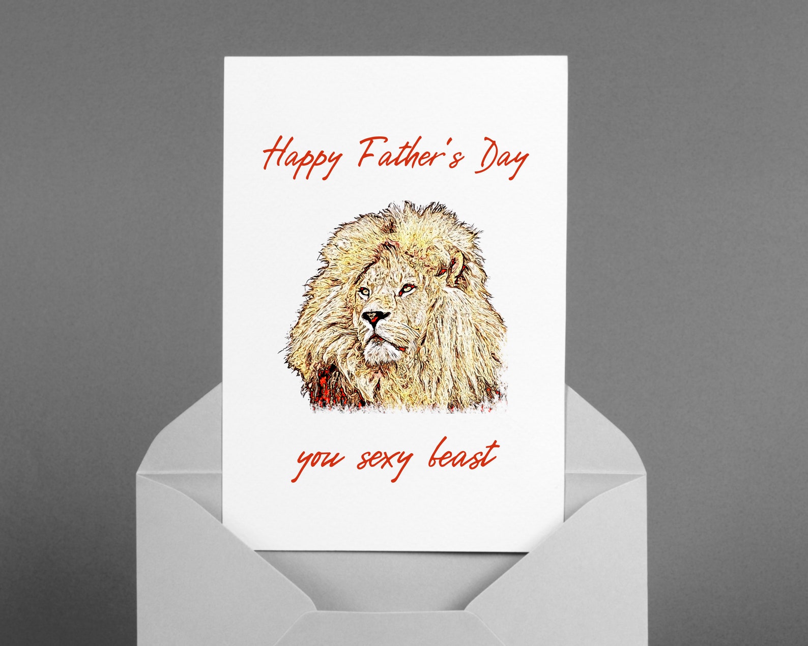 printable fathers day card from wife funny digital for etsy