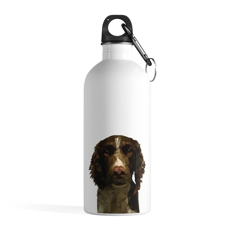 The Boulder Springer Spaniel Stainless Steel Water Bottle Etsy
