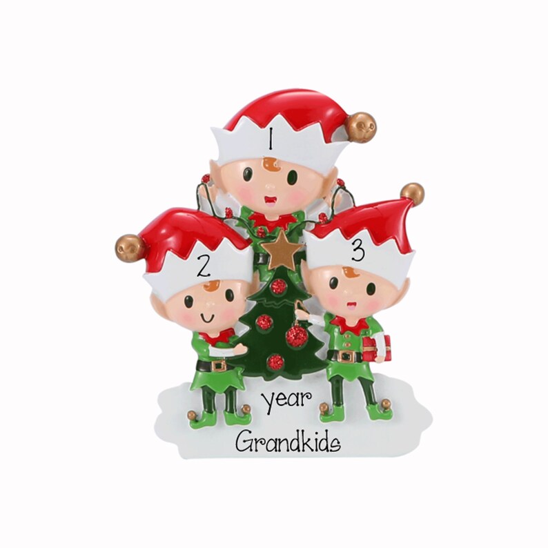 2023 Family of 3 Elves Christmas Gift Personalized Christmas - Etsy