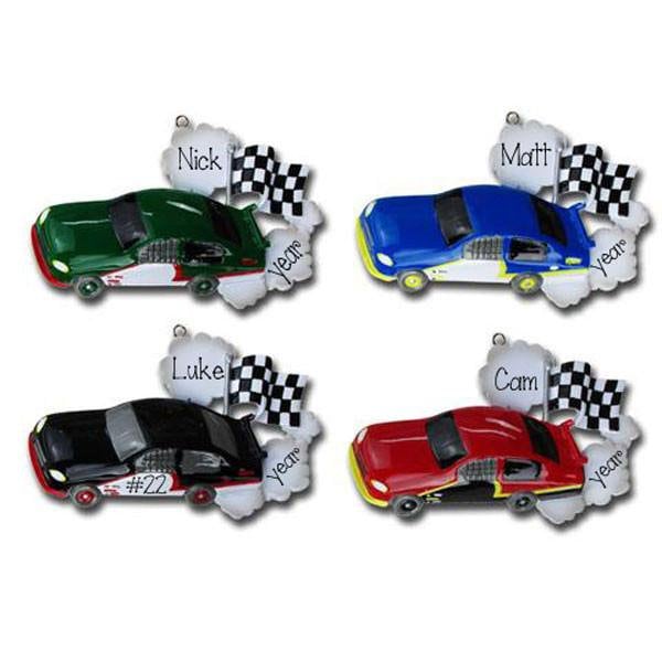 Race Car Ornament Etsy