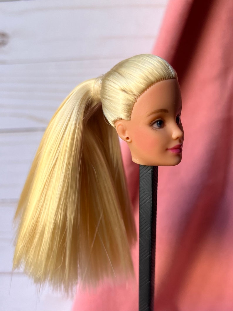 OOAK Repaint Doll Head barbie Mold Mackie - Etsy