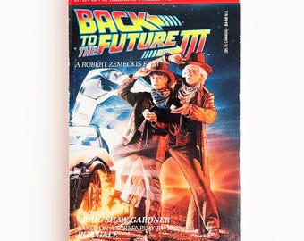 Back To The Future Part 3 By Craig Shaw Gardner Vintage Paperback Book