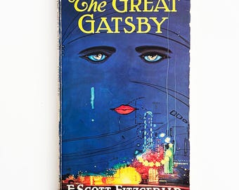 The Great Gatsby By F Scott Fitzgerald Vintage Paperback Book