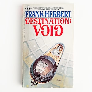 Destination Void By Frank Herbert Vintage Paperback Book