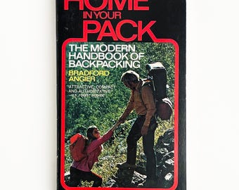 Home In Your Pack By Bradford Angier Vintage Paperback Book