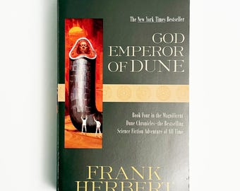 God Emperor Of Dune By Frank Herbert Vintage Paperback Book