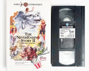 The Never Ending Story 2 - VHS Cassette Tape