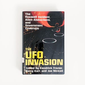 The UFO Invasion Vintage Hardcover Book