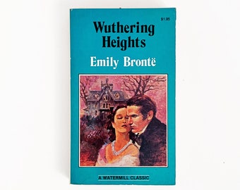 Wuthering Heights By Emily Bronte Vintage Paperback Book
