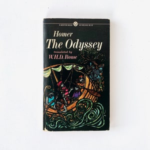 The Odyssey By Homer Vintage Paperback Book