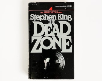 The Dead Zone By Stephen King Vintage Paperback Book