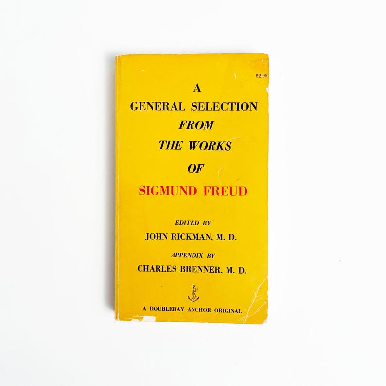 A General Selection From The Works Of Sigmund Freud Vintage Paperback Book image 1