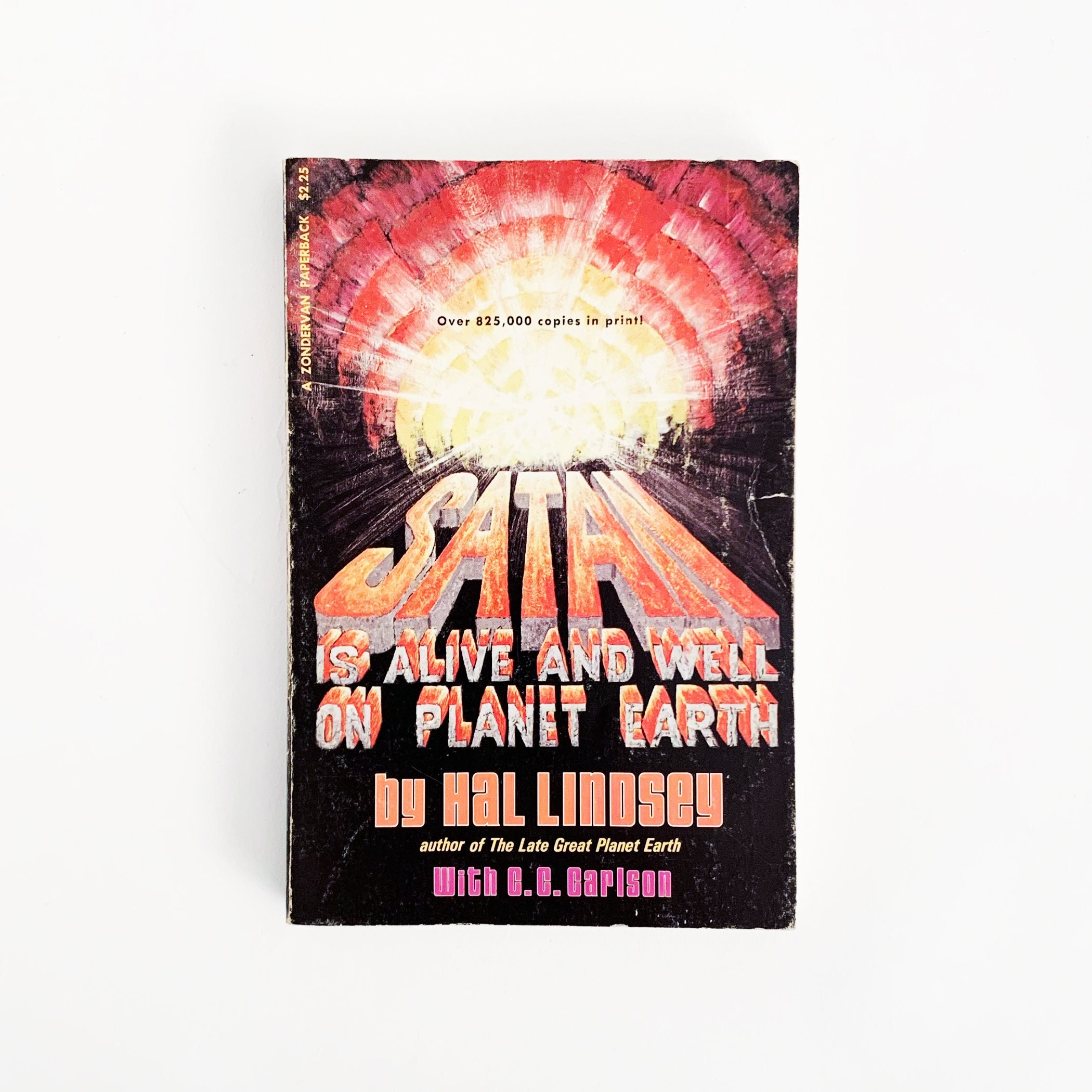 Satan is Alive and Well on Planet Earth by Hal Lindsey Vintage