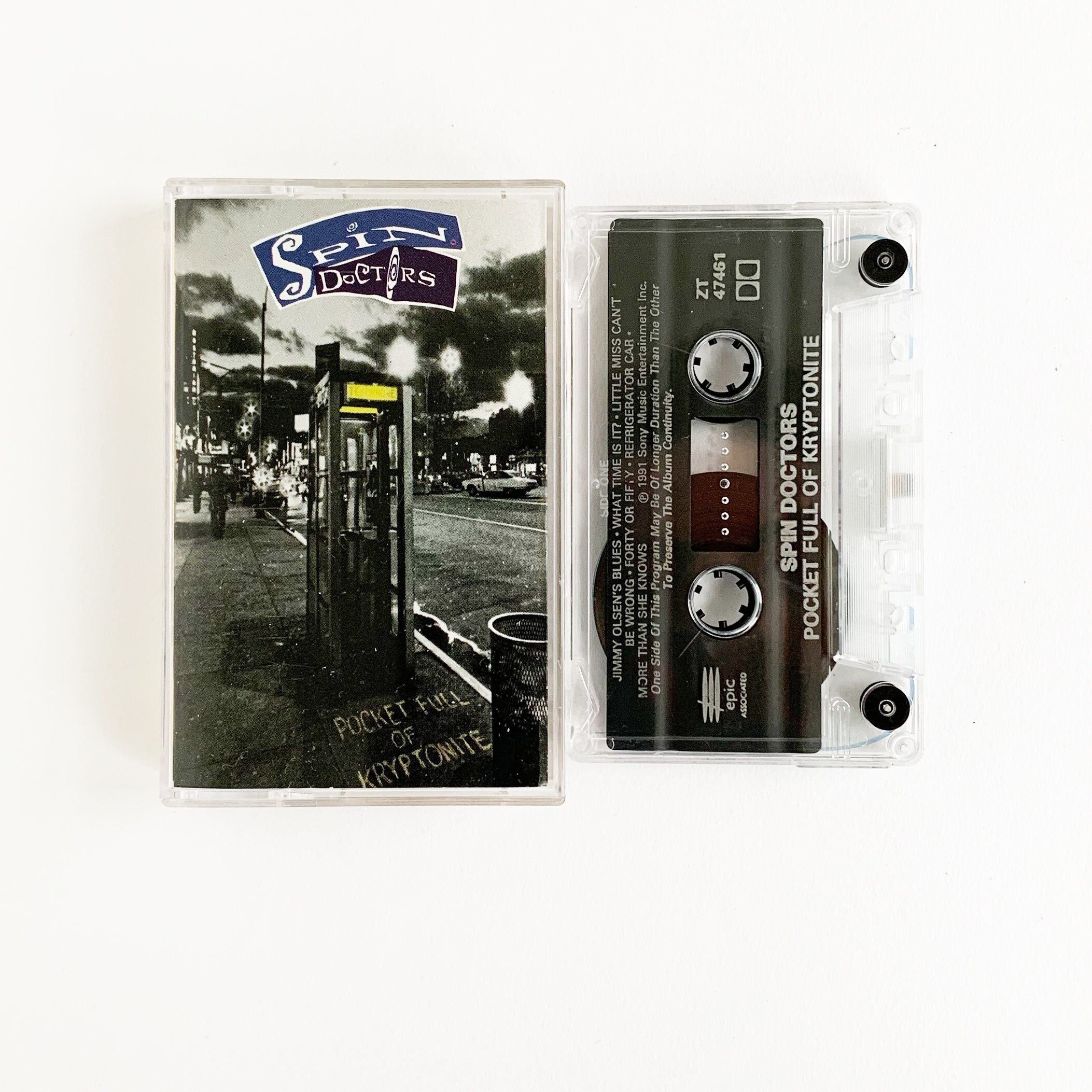 Pocket Full of Kryptonite - Spin Doctors - Cassette Tape - Etsy
