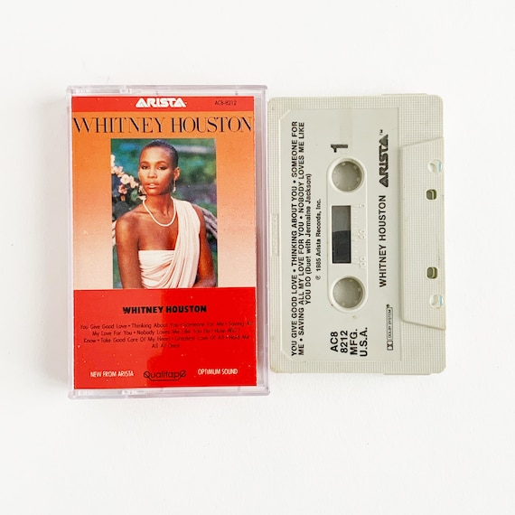 Whitney Houston Cassette Tape Etsy