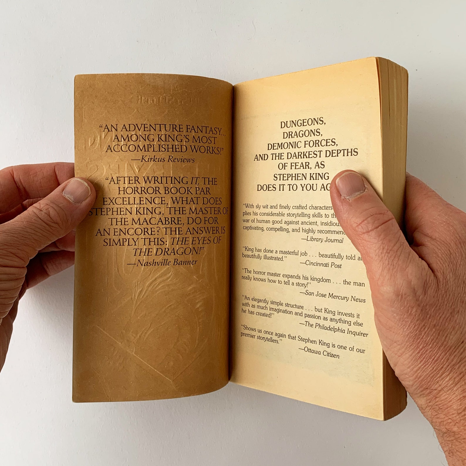 the eyes of the dragon book review the eyes of the dragon book review