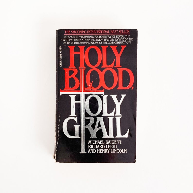 Holy Blood Holy Grail Por Michael Baigent Richard Leigh y Henry Lincoln Vintage Paperback Book imagen 1