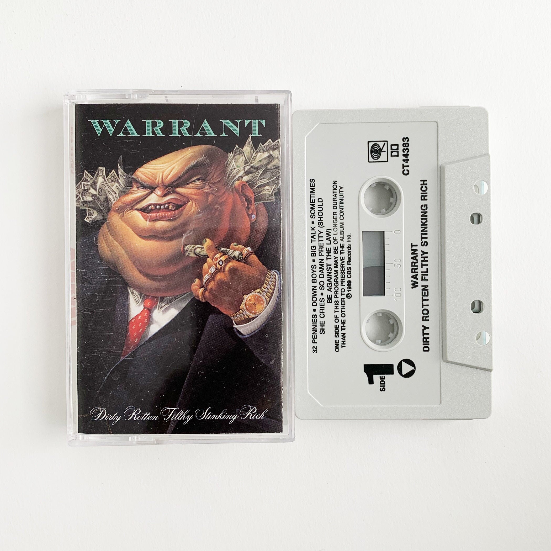 Warrant ‎- Dirty Rotten Filthy Stinking Rich (Translucent
