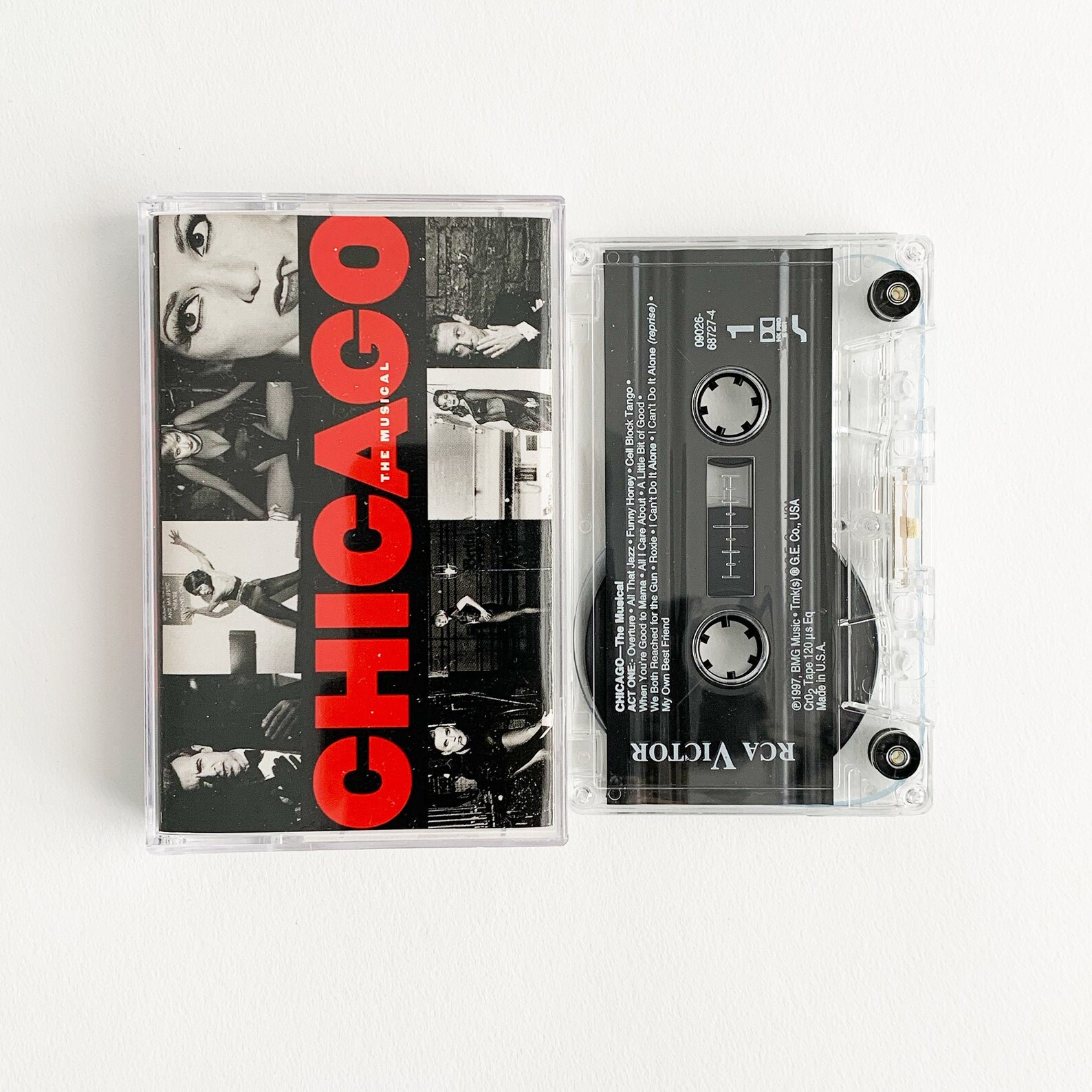 Chicago The Musical Cassette Tape Etsy
