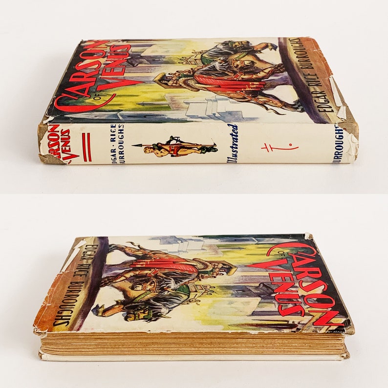 Carson of Venus by Edgar Rice Burroughs Vintage Hardcover Book - Etsy