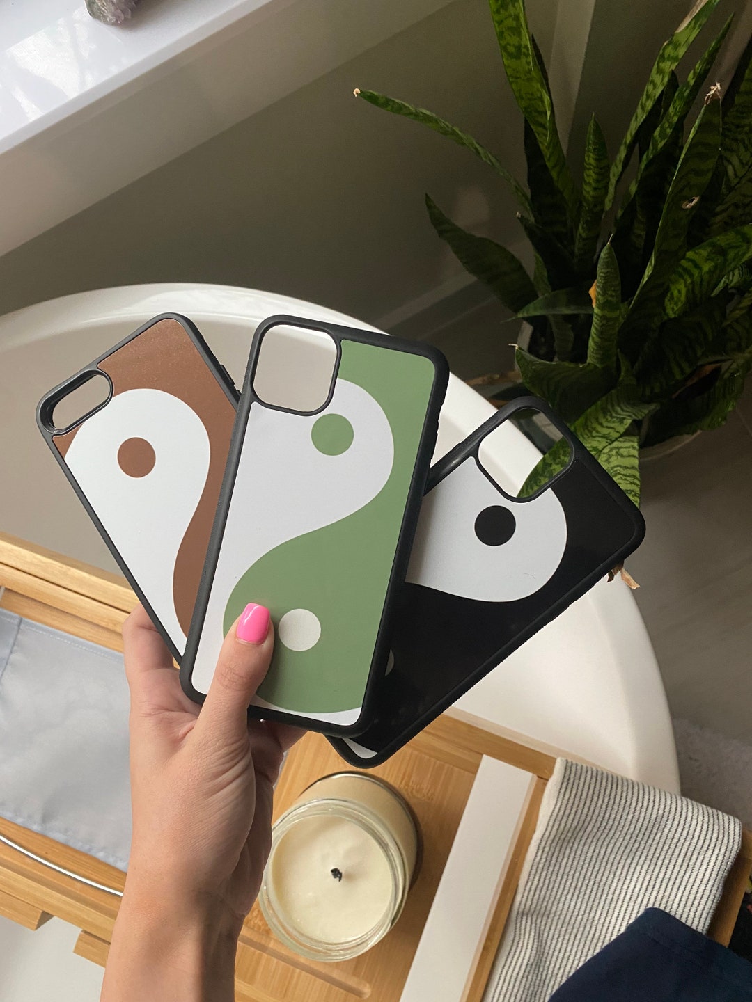 Yin and Yang Phone Case Iphone 6 6s 6 Plus 7/8 7 8 Plus Iphone Etsy