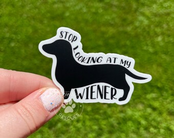 Funny Dachshund Sticker, Wiener Dog, Dachshund Mom