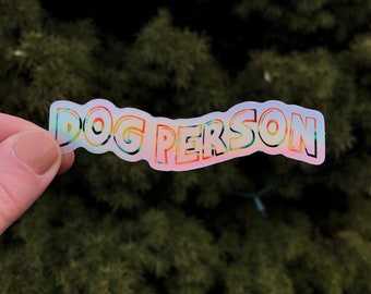 Dog Sticker, Dog People, Funny Sticker, Dog Lover Gift Ideas