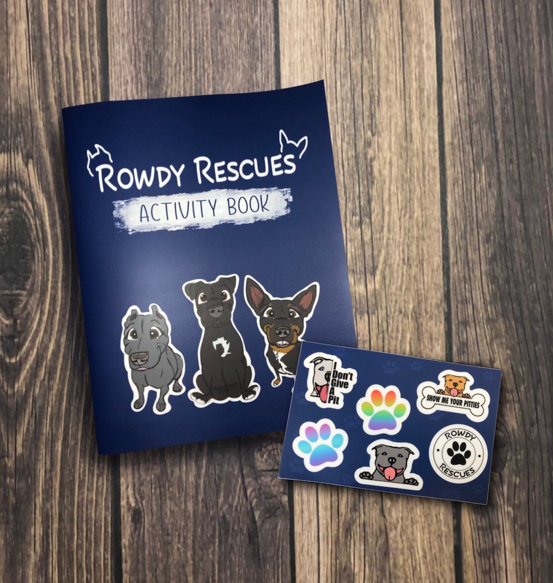 Coloring Book, Dog Coloring Book, Activity Book - Etsy