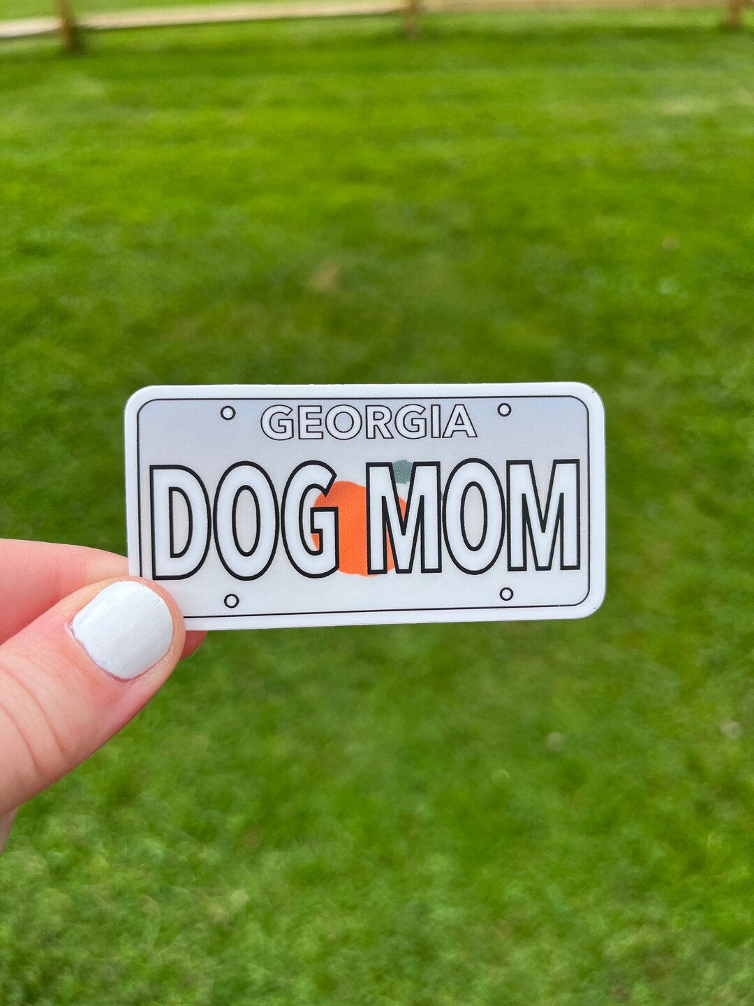 Dog Mom Stickers, Dog Mom Decal, Dog Mom Gifts, License Plate Stickers