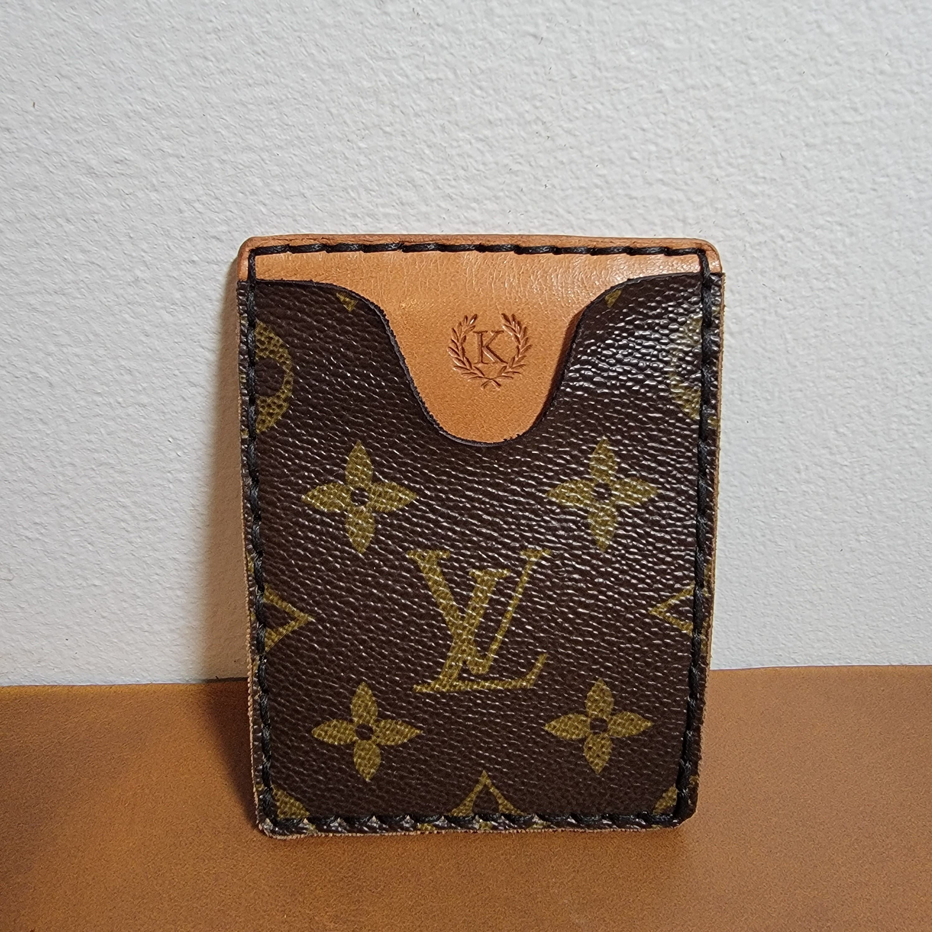 Louis Vuitton Canvas Street Style Plain Leather Folding Wallet