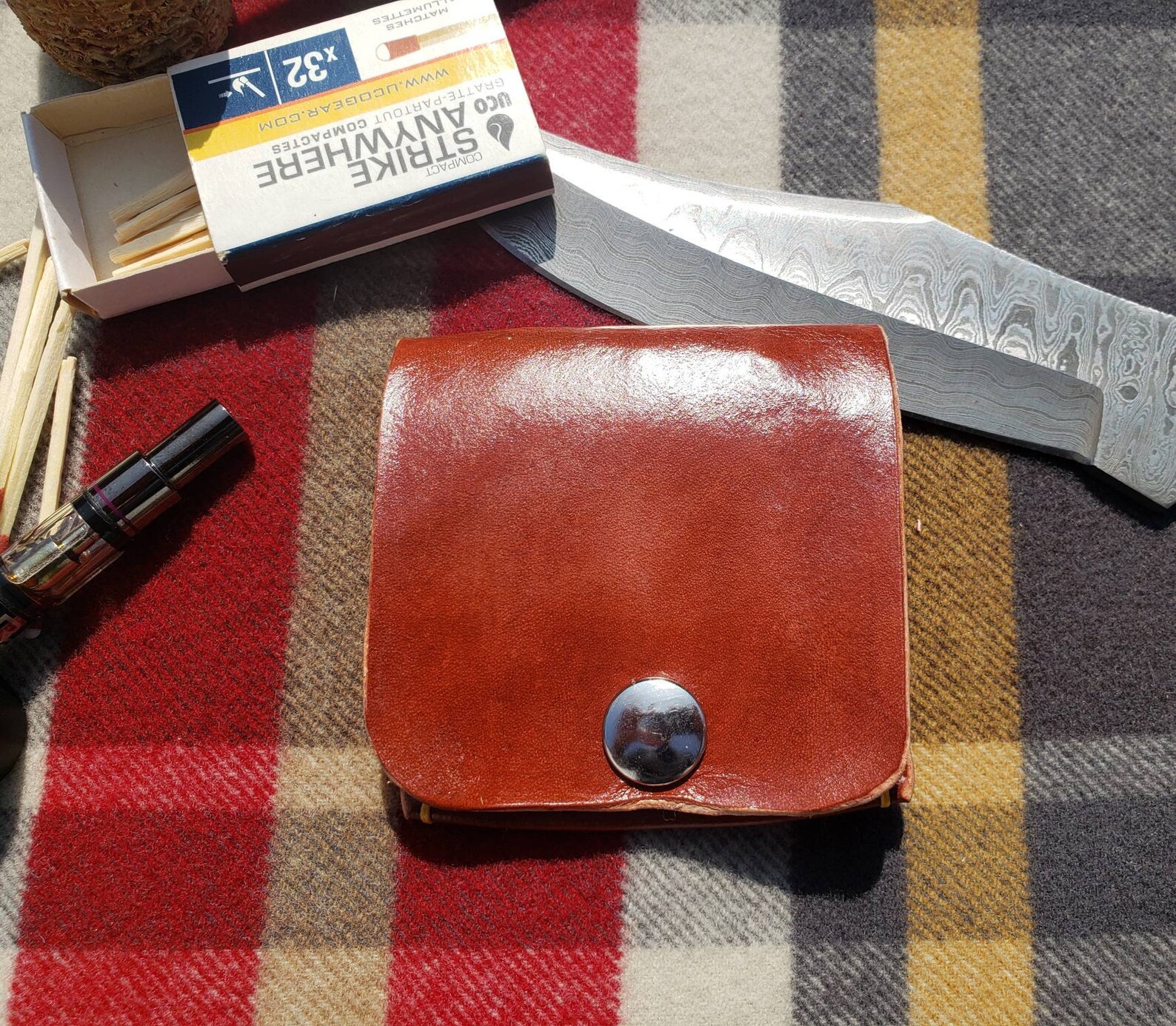 Slim Handcrafted Leather Vape cartridge case holder wallet Etsy